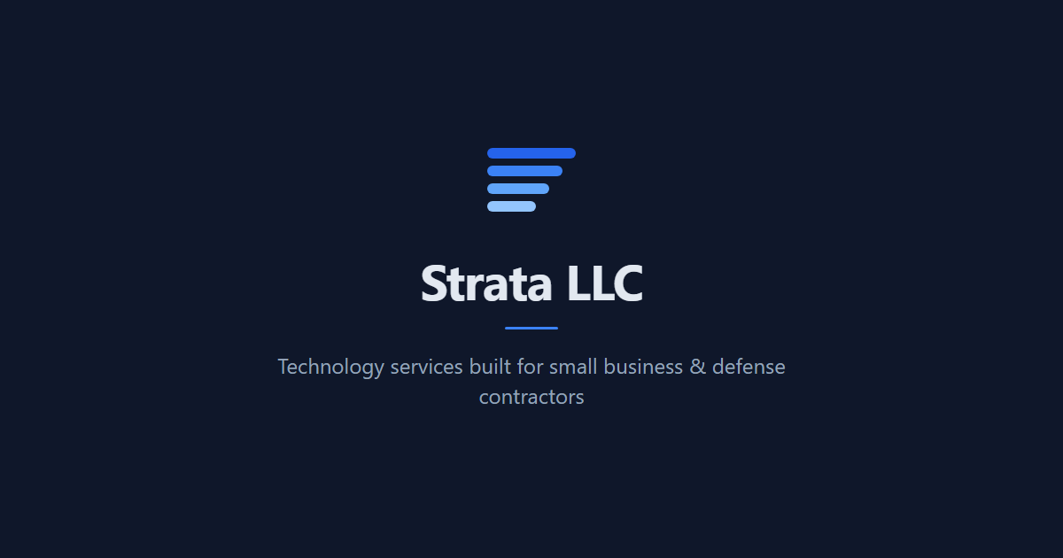 Strata LLC | Technology Services for Small Business